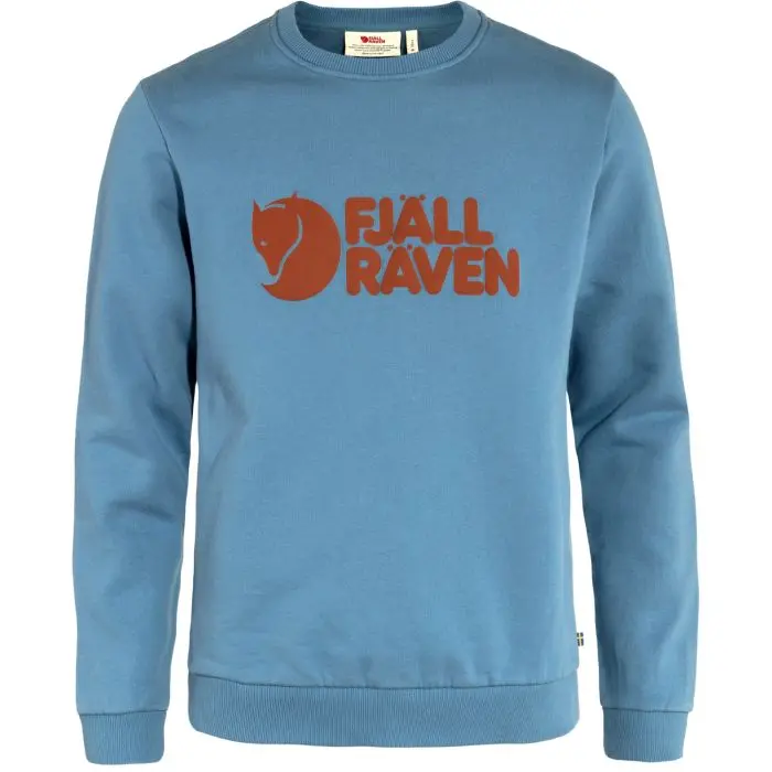 Fjallraven_Logo_Sweater_M_84142-543_A_MAIN_FJR.jpg Farbe: Dawn Blue - Fjällräven Logo Sweater M