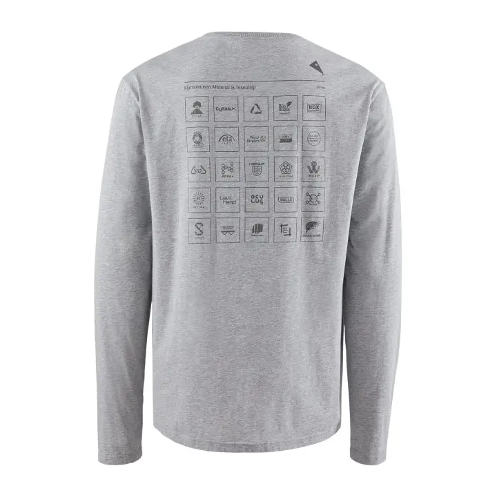 10219_Runa Elements LS Tee M's_Grey Melange_004.jpg Runa Elements LS Tee M's