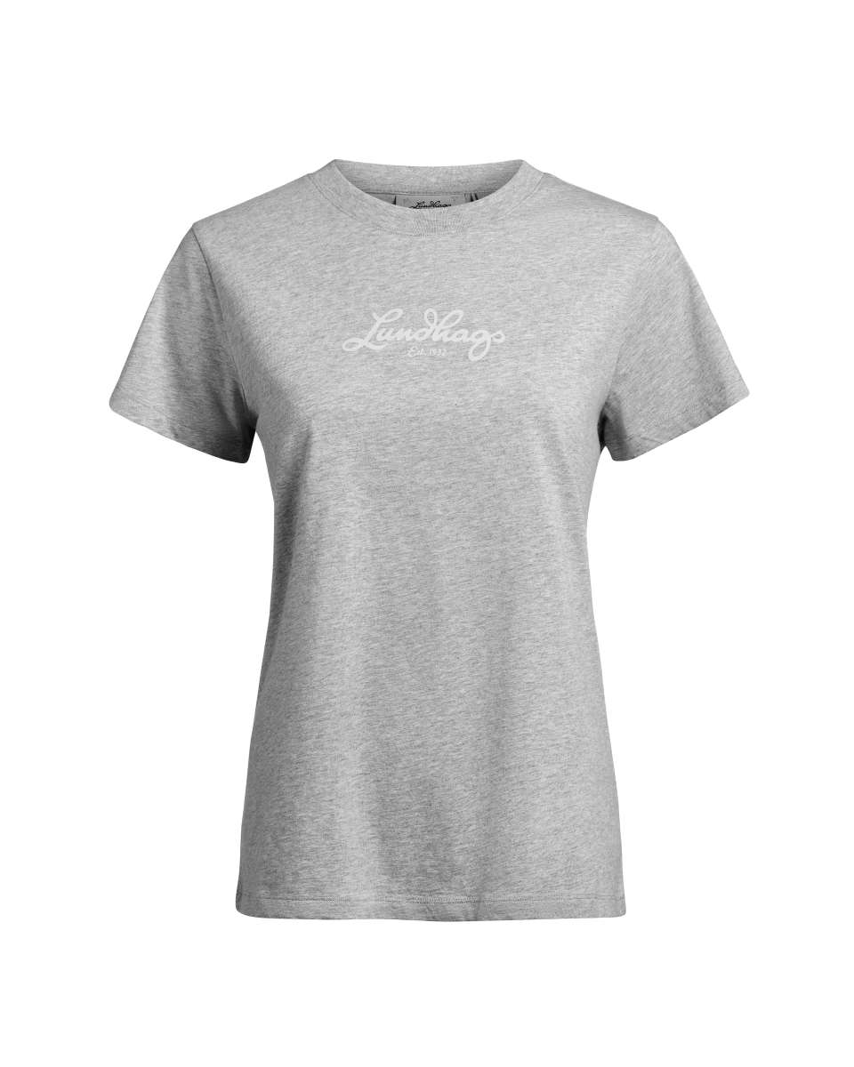 Farbe: Light Grey Melange - Järpen Logo T-Shirt W