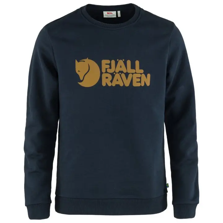 Fjallraven_Logo_Sweater_M_84142-555_A_MAIN_FJR.jpg Farbe: Dark Navy - Fjällräven Logo Sweater M
