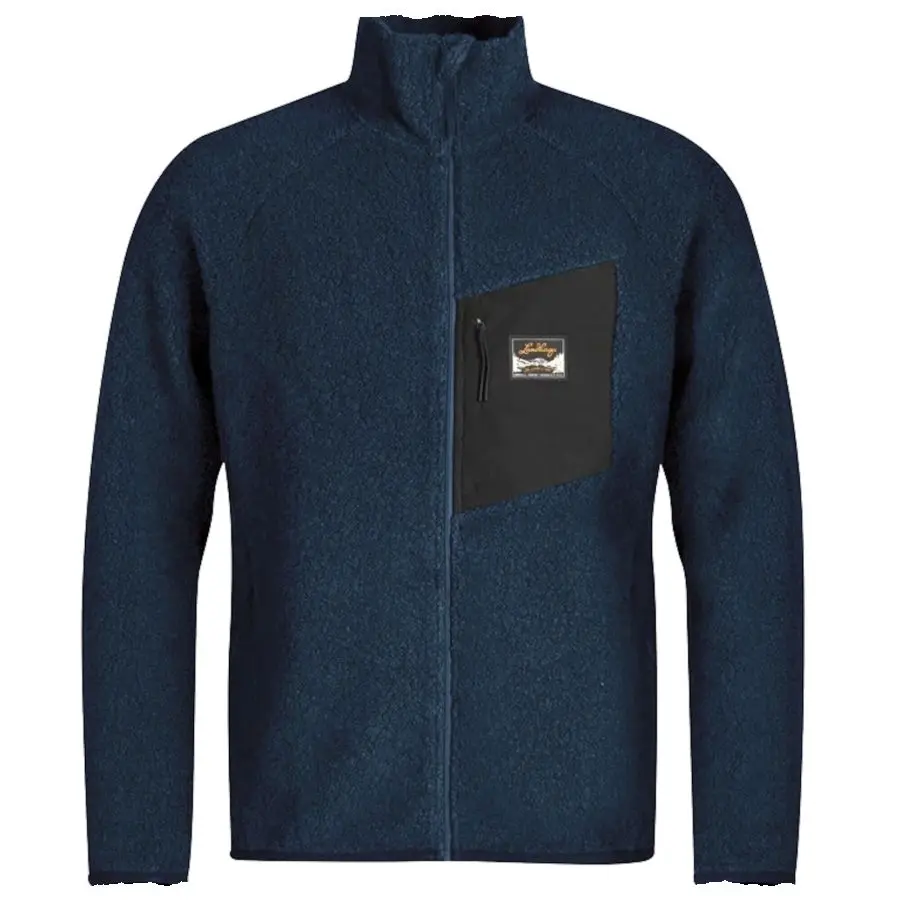 Farbe: Light Navy - Flok Wool Ms Pile