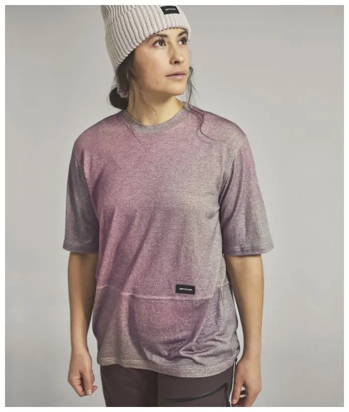 185 Merino Patch Print TS W