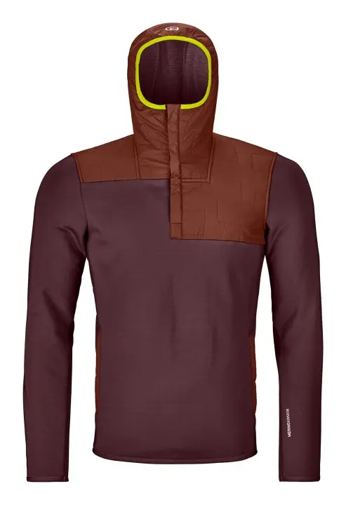 Farbe: winetasting - Fleece Plus Anorak M