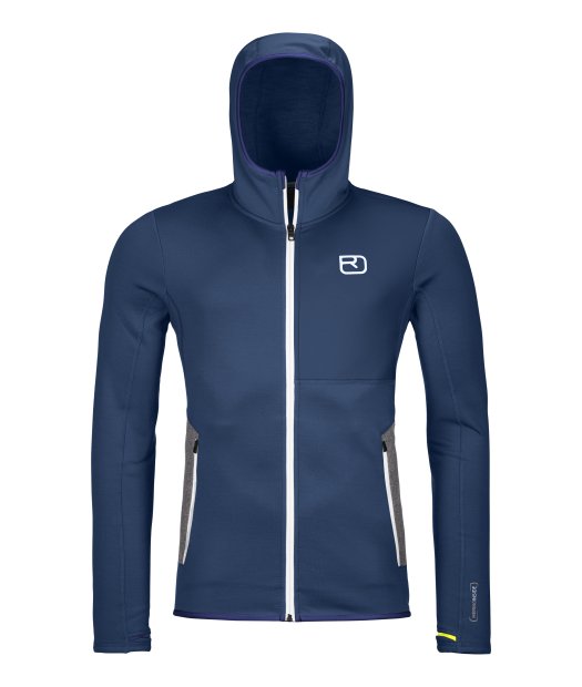 Farbe: Deep Ocean - Fleece Hoody M