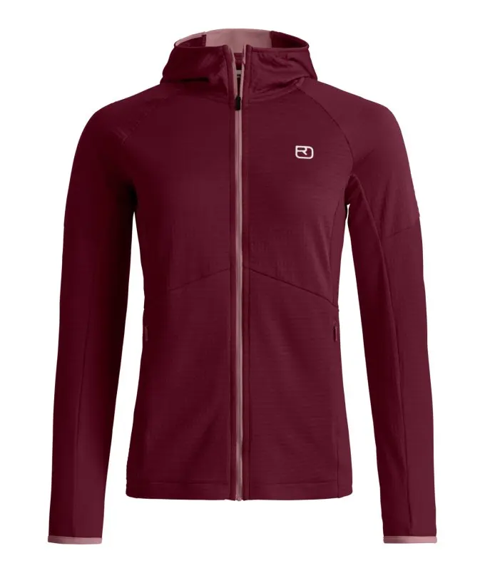 Fleece Light Grid Hoody W Fleece Light Grid Hoody W