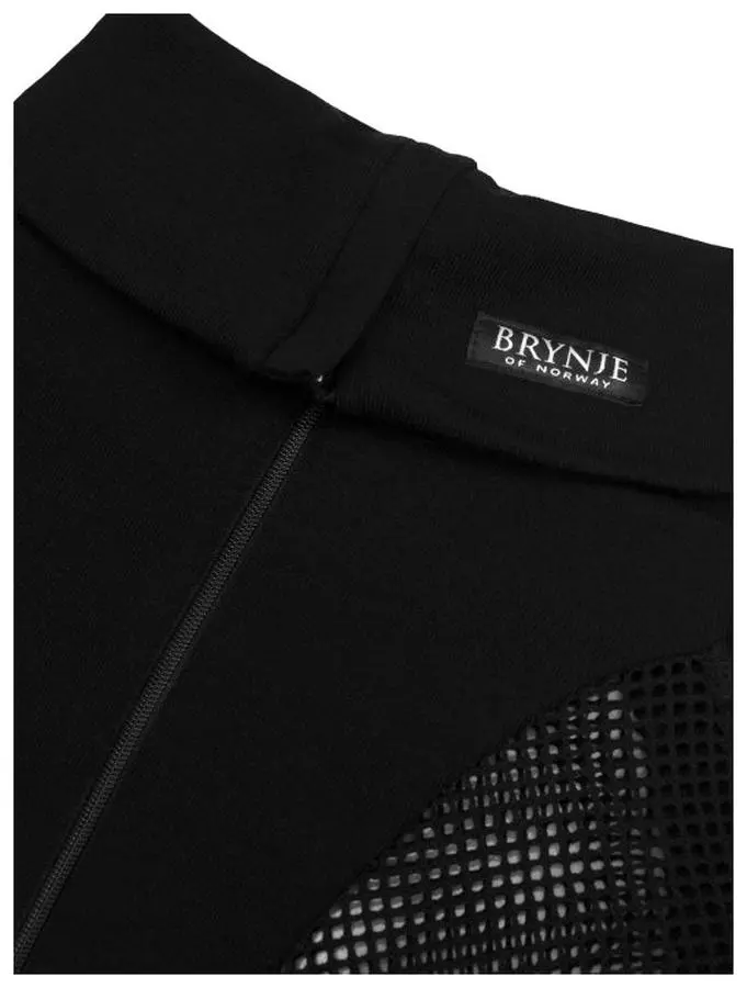 Super Thermo Zip Polo Shirt w/inlay