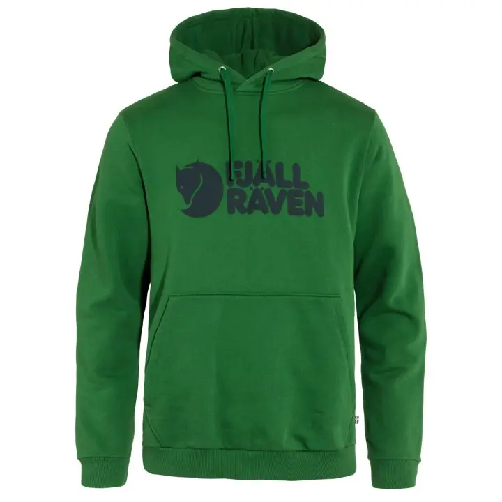 Fjallraven_Logo_Hoodie_M_84144-678_A_MAIN_FJR.jpg Farbe: Palm Green - Fjällräven Logo Hoodie M