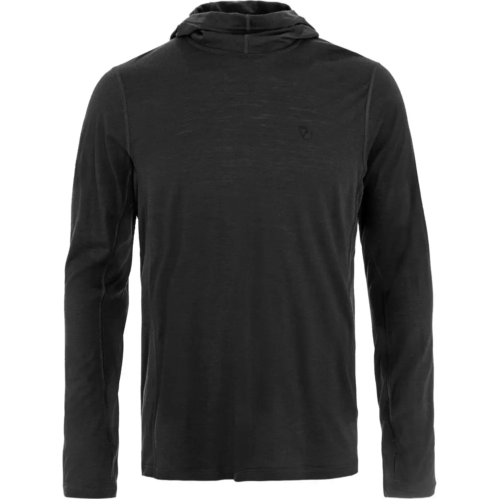 Farbe: Black - Abisko Wool Hoodie M