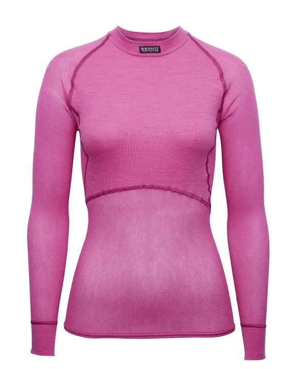 Farbe: violet - Wool Thermo Light Lady Shirt