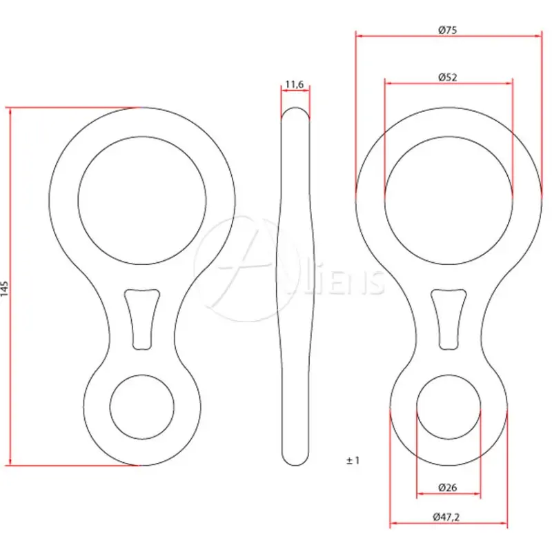 Abseilachter Classic