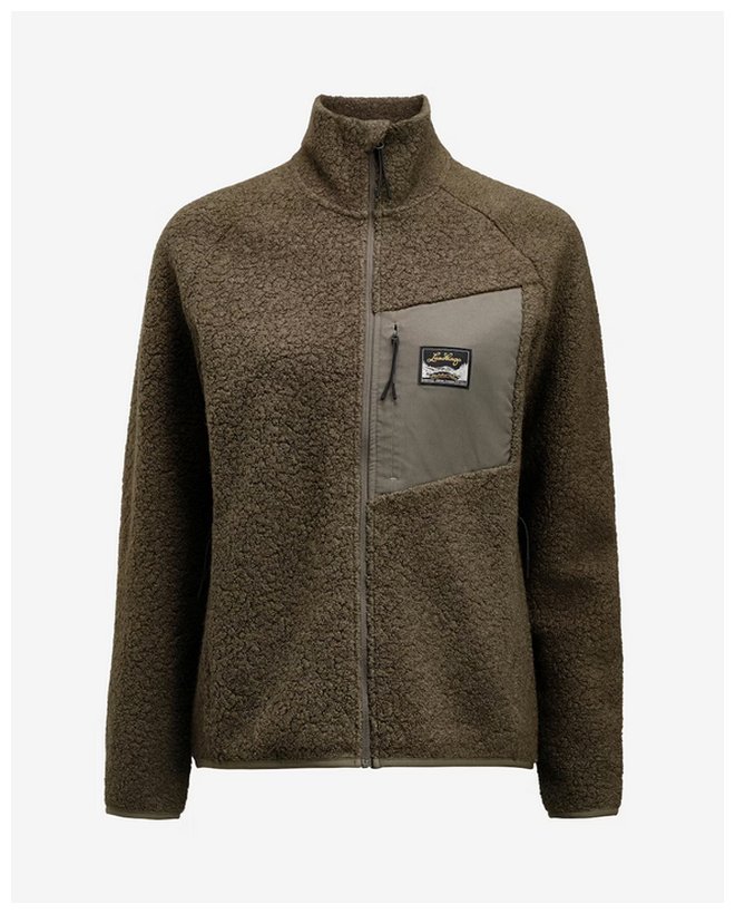 Farbe: Forest Green - Flok Wool Ws Pile