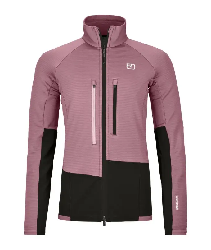 Farbe: dusk rose - Fleece Rib Jacket W