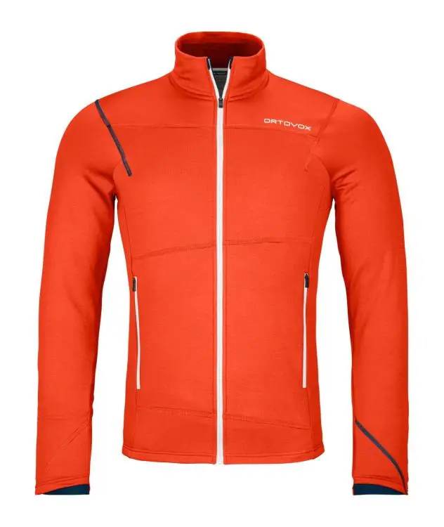 Farbe: cengia rossa - Fleece Light Jacket M
