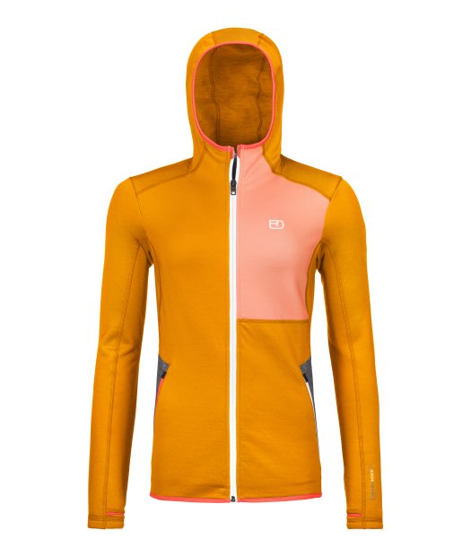 86976-21501-FLEECE_HOODY_W_autumn_leaves-B-01.jpg Farbe: Autumn Leaves - Fleece Hoody W