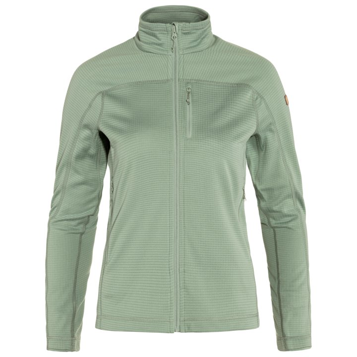Farbe: 674 - Misty Green - Abisko Lite Fleece Jacket W