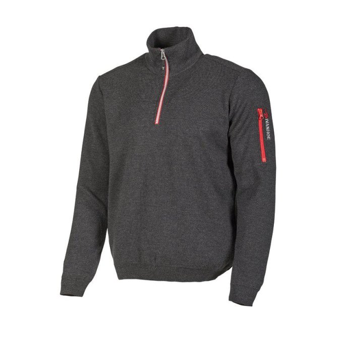 Farbe: Graphite Marl - Hadar Half Zip