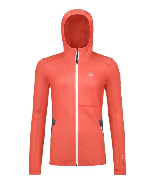 86976-32201-FLEECE_HOODY_W_coral-B-01.jpg Fleece Hoody W
