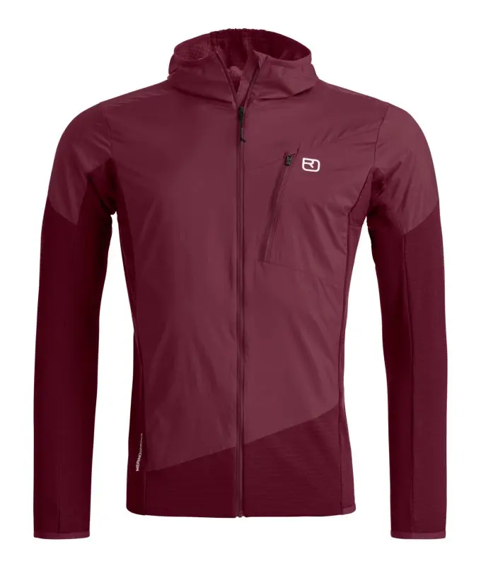 Farbe: red malbec - Trace Hybrid Jacket M
