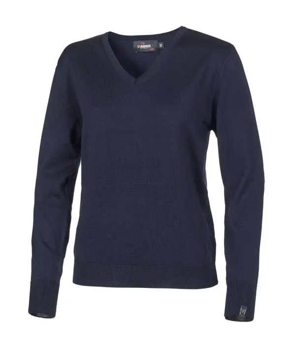 Farbe: 022 - navy - Merino V-Neck Female