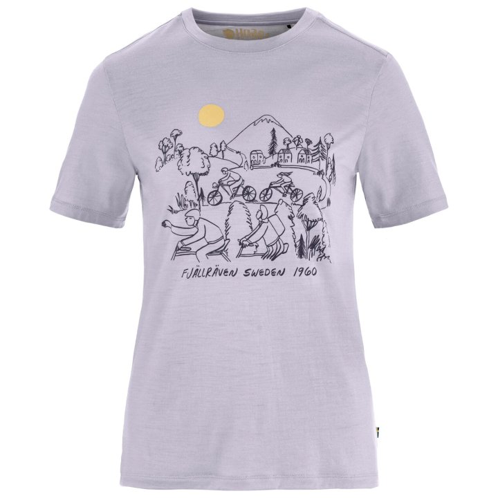 Hoja Lugnt Wool T-shirt W