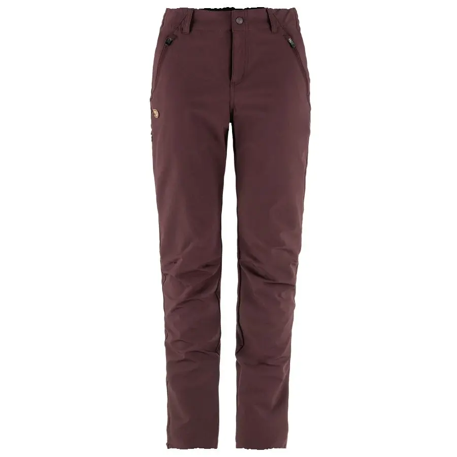 Farbe: 357 - Port - Abisko Trail Stretch Trousers W Farbe: 357 - Port - Abisko Trail Stretch Trousers W