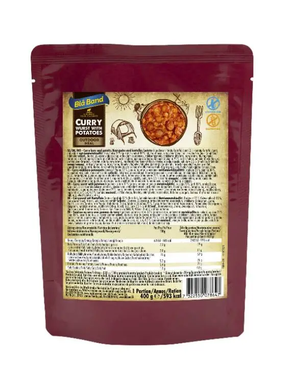 Currywurst mit Kartoffel Currywurst mit Kartoffel