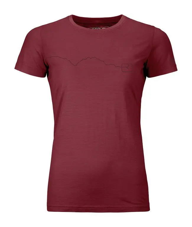 88020_32901_120_TEC_MOUNTAIN_T-SHIRT_W-K2121-d0.jpg Farbe: dark blood - 120 Tec Mountain T-Shirt W