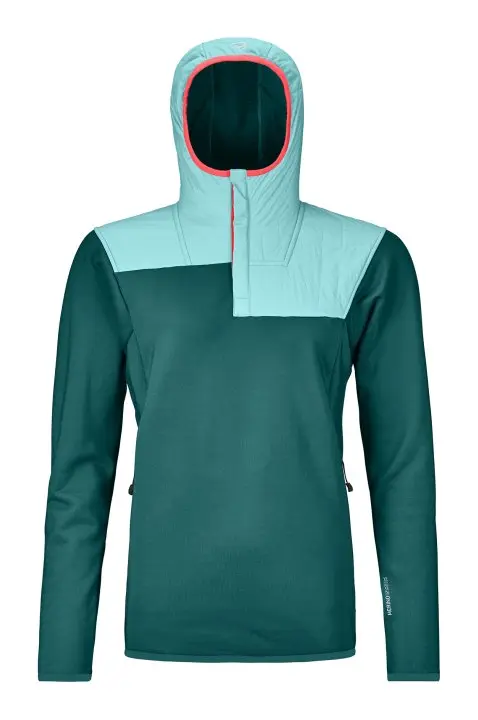 Farbe: pacific green - Fleece Plus Anorak W