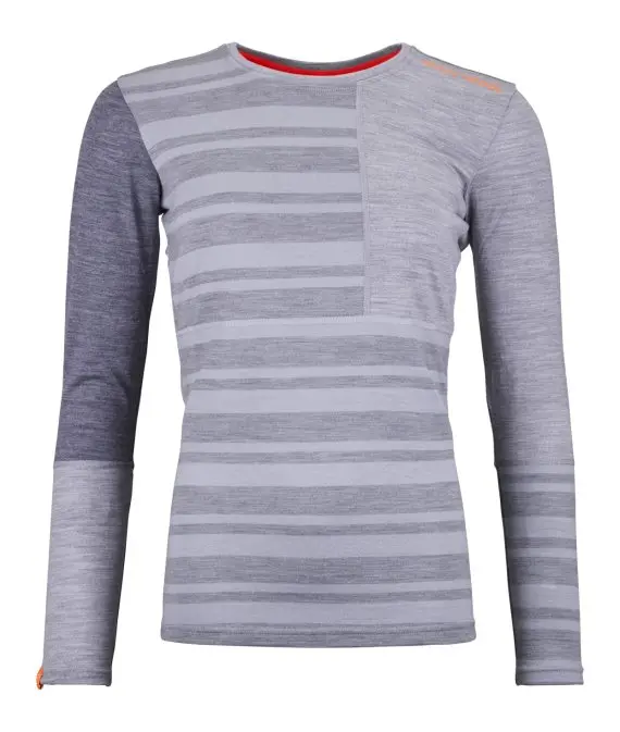 185 Rock´n´Wool Long Sleeve W Farbe: Grey Blend - 185 Rock´n´Wool Long Sleeve W