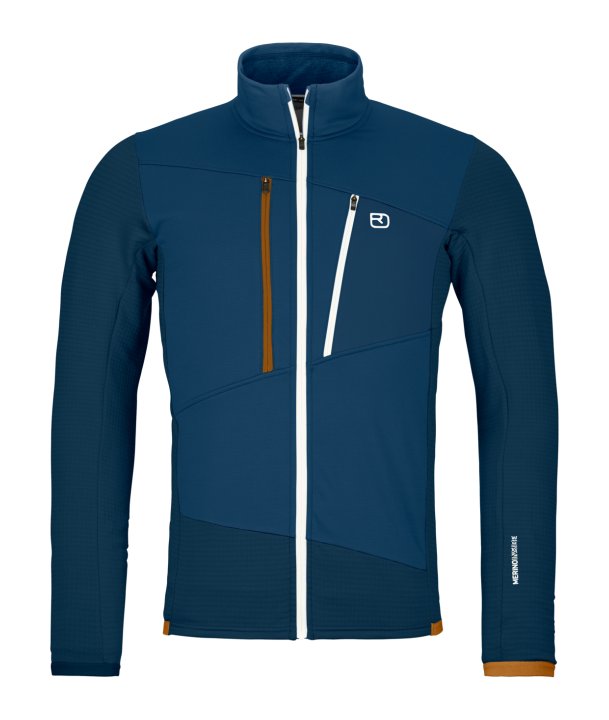 87215-54201-FLEECE_GRID_JACKET_M_deep_ocean-B-01.jpg Fleece Grid Jacket M