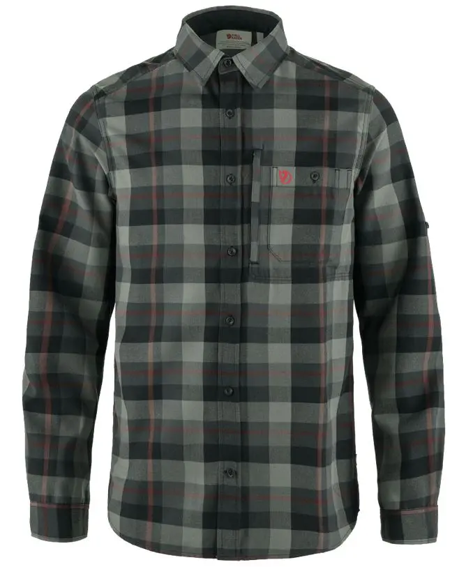 Fjällglim Shirt M Farbe: 550/020 - Black/Grey - Fjällglim Shirt M