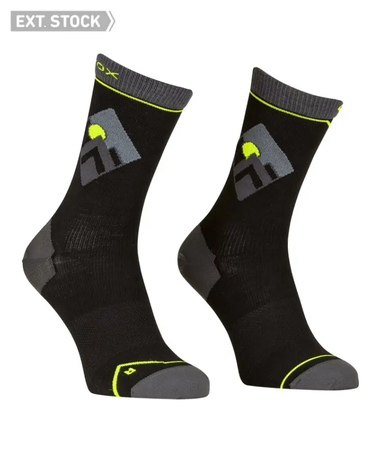 Farbe: black raven - Alpine Light Comp Mid Socks M