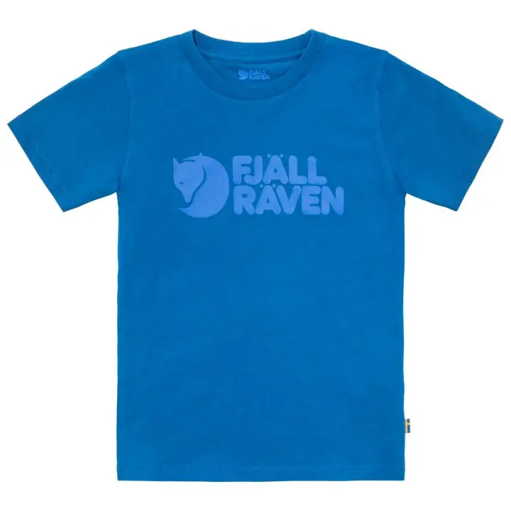 Kids_Fjallraven_Logo_T-shirt_80538-538_A_MAIN_FJR.jpg Farbe: Alpine Blue - Kids Fjällräven Logo T-Shirt