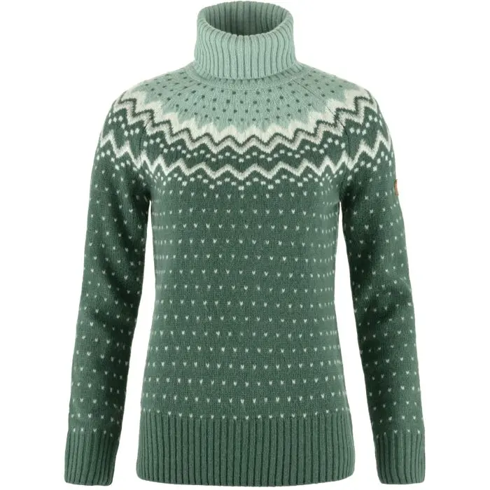 Farbe: 679 - 674 - Deep Patina/Misty Green - Övik Knit Roller Neck W