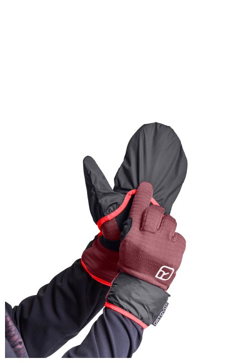 56361-34701-FLEECE_GRID_COVER_GLOVE_W_mountain_rose-D-01.jpg Fleece Grid Cover Glove W