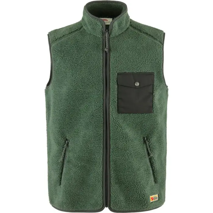 Farbe: 679/048 - Deep Patina/Iron Grey - Vardag Pile Fleece Vest M