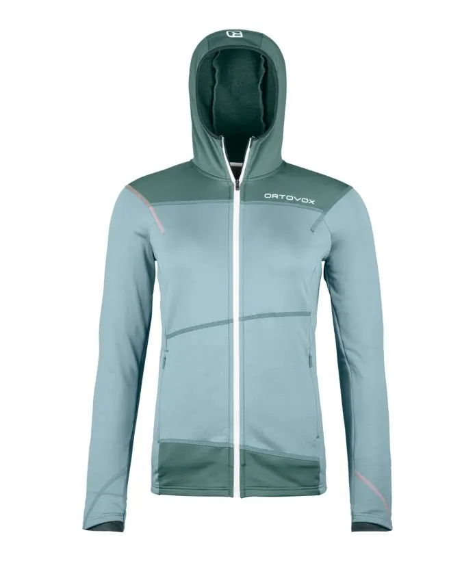 Farbe: glacier grey - Fleece Light Hoody W Farbe: glacier grey - Fleece Light Hoody W
