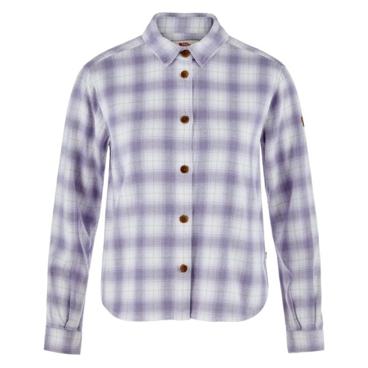 Övik Boxy Flannel Shirt W