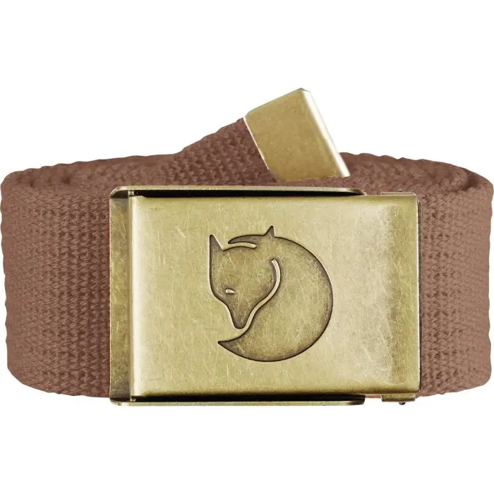 Farbe: 356 Dark Garnet - Canvas Brass Belt 4 cm