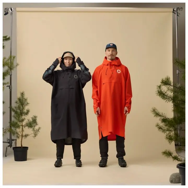 Hoja Rain Fox Poncho 