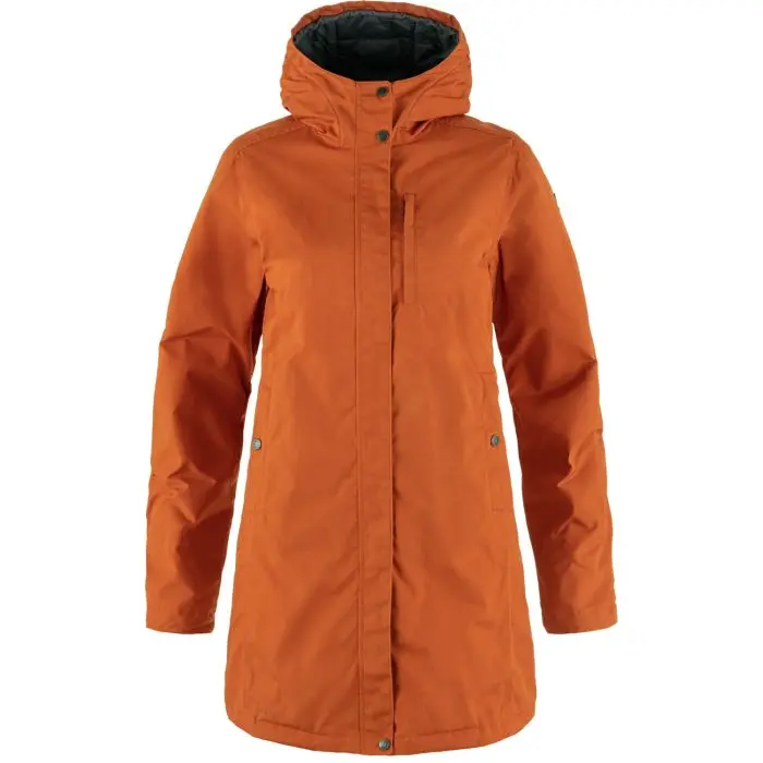 Kiruna Padded Parka W Farbe: 243 - Terracotta Brown - Kiruna Padded Parka W