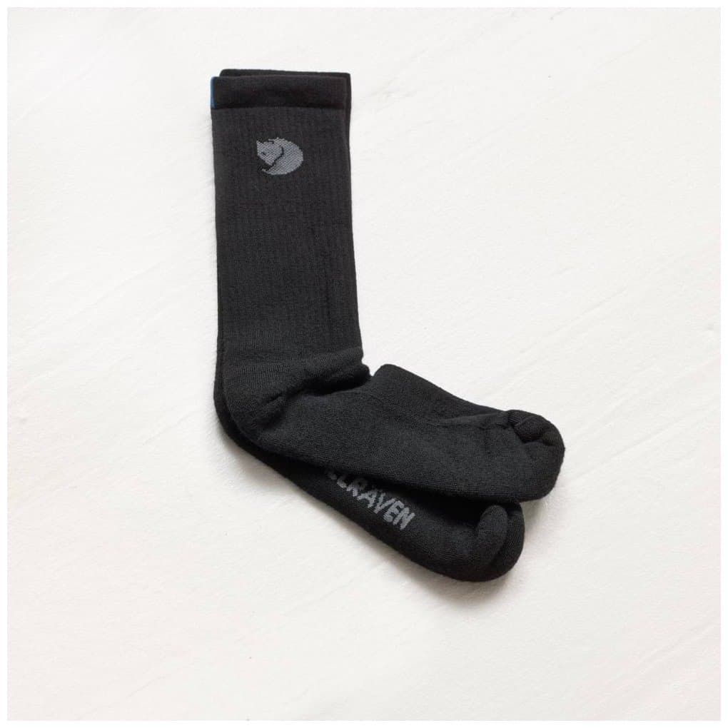 Fjallraven_Wool_Sock_13100211-550_A_MAIN_FJR(1).jpg Farbe: Black - Fjällräven Wool Sock