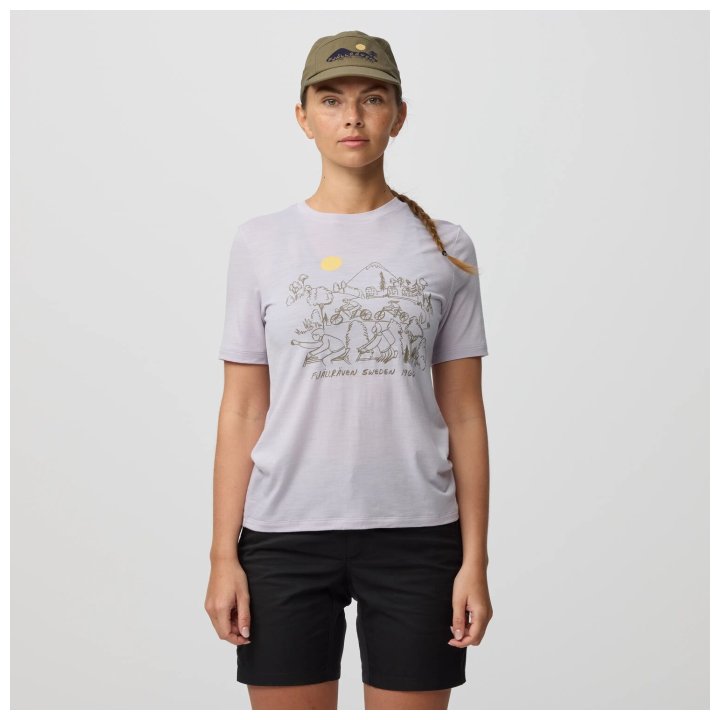Hoja Lugnt Wool T-shirt W