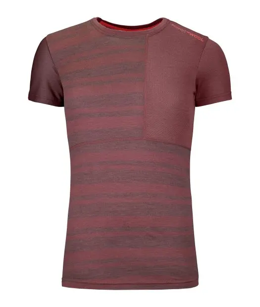 Farbe: Mountain Rose - 185 Rock´n´Wool Short Sleeve W