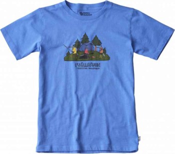 Kids Camping Foxes T-Shirt